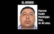 Marcelo Eladio Monteggia Diaz, narco herido.