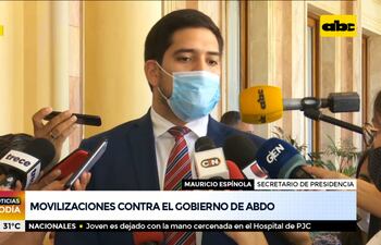 Ejecutivo culpa a Efraín Alegre y Fernando Lugo por las movilizaciones ciudadanas