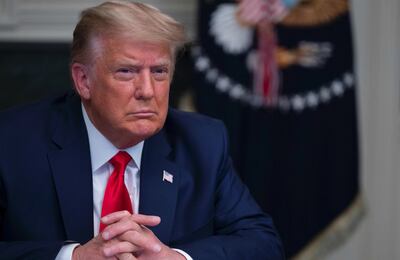 El expresidente Donald Trump fue absuelto en el juicio político que le encausaron los legisladores demócratas.