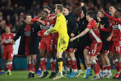 Middlesbrough dejó en el camino al Tottenham