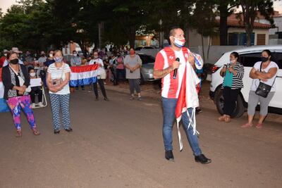 Protestas en San Ignacio, Misiones.