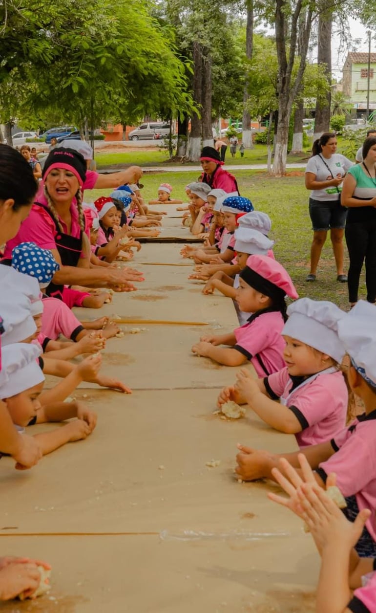 El chipa apo y chipa jegua una tradición en Piribebuy