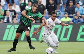 El AC Milan empató sin goles en su visita al Sassuolo
