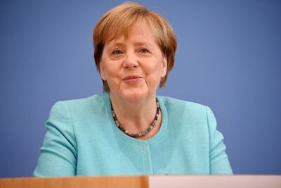 Angela Merkel, canciller de Alemania.