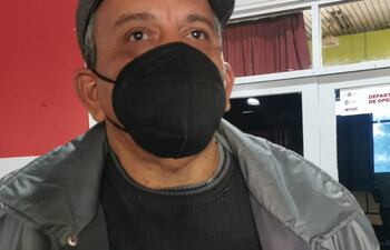 Hubo Galván, coordinador de operaciones de la Terminal de ómnibus.