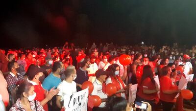 Diputado Miguel Cuevas advierte a manifestantes de Asunción que les llegarán con 30.000 a 40.000 colorados