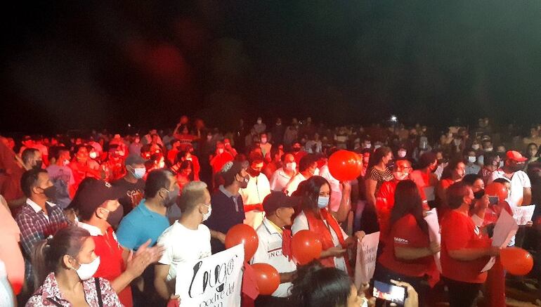 Diputado Miguel Cuevas advierte a manifestantes de Asunción que les llegarán con 30.000 a 40.000 colorados