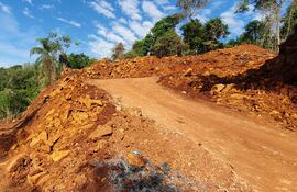 La remoción de rocas se hicieron de forma estratégica, según explicaron profesionales de la materia.