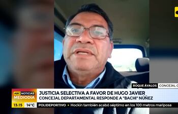 Justicia selectiva, "a favor de Hugo Javier"