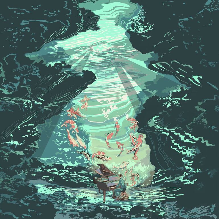 Ilustración de Vero Sforza para Miguel Ángel Santacruz.