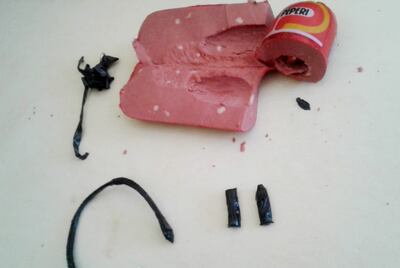 Las piezas incautadas fueron remitidas al Ministerio Público.