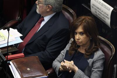 Imagen de archivo de Cristina de Kirchner, que enfrenta diversas causas por corrupción.
