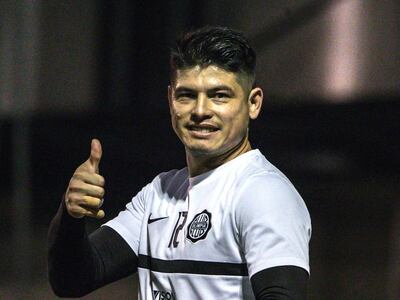 Alfredo Aguilar, arquero de Olimpia.