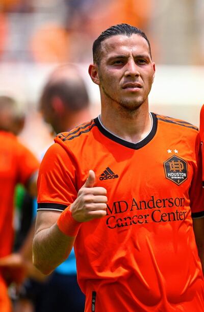 Carlos Sebastián Ferreira suma cuatro en nueve partidos con el Houston Dynamo en la MLS.