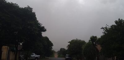 En San Ignacio la humareda se apoderó de la tarde.