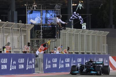 Lewis Hamilton ganó el Gran Premio de Baréin