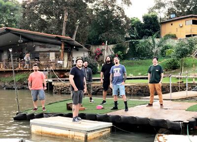 David Müller, Pablo Blaya, Blas Rodrigo, Ricardo Velázquez, Marcelo Soler y Andrés Selich integran Kita Pena.