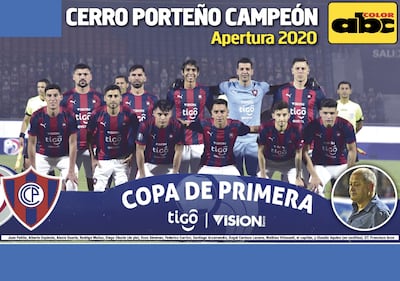 El póster del Ciclón campeón.