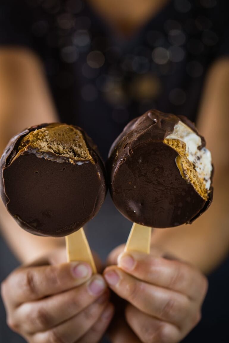 Alfajores helados de Diciembre Alfajores.