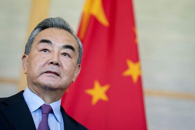Wang Yi, ministro de Exteriores de China.