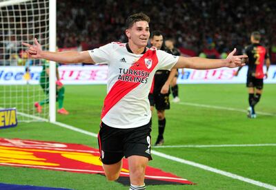 Julián Álvarez fue transferido al Manchester City, pero seguirá hasta junio en River Plate.