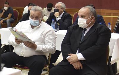 Óscar González Daher, exsenador colorado y expresidente del JEM, acusado por tráfico de influencias y asociación criminal.