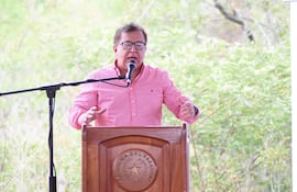 Nicanor Duarte Frutos, titular paraguayo de la EBY.