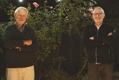 Robert Wilson (i) y Paul Milgrom (d) son los ganadores del premio Nobel de Economía de este año.