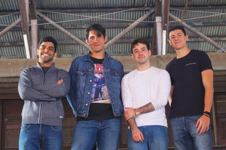 La agrupación Los Ladrillos.