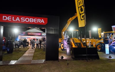 En su stand, De La Sobera mostró productos de su variado portafolio, para soluciones de la construcción y el rubro industrial.