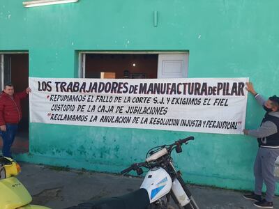 Integrantes del sindicato de trabajadores de MPSA