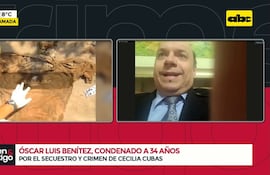 Óscar Luis Benítez, condenado a 34 años