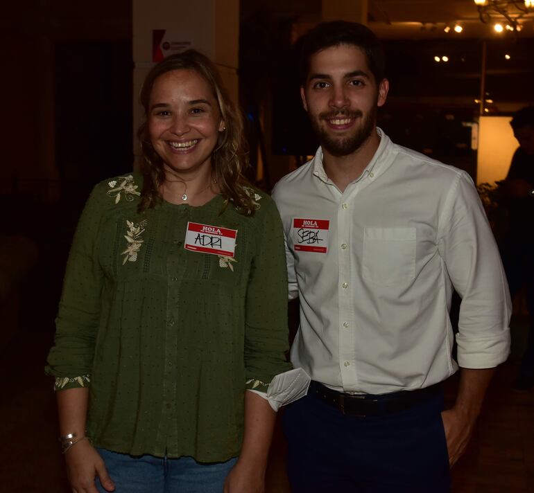 Adriana Fischer y Sebastián Aguirre.
