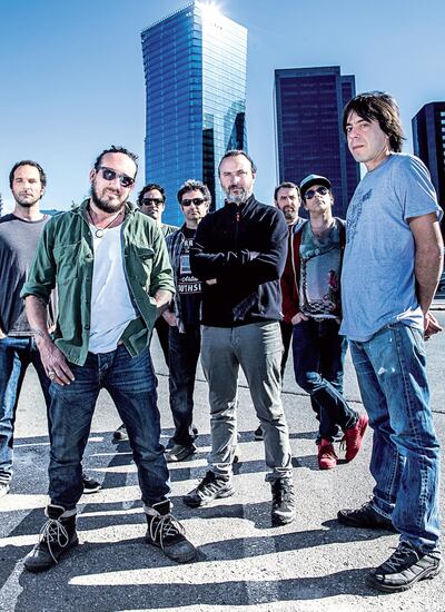 El grupo uruguayo La Vela Puerca.