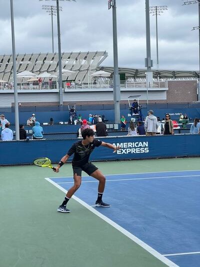 Adolfo Daniel Vallejo está cumpliendo una buena presentación en el torneo M15 Champaign de Illinois, en Estados Unidos.