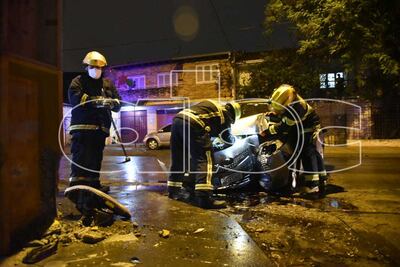 El accidente ocurrió en Ana Díaz y Mayor Enrique Sánchez, zona del Mercado 4.
