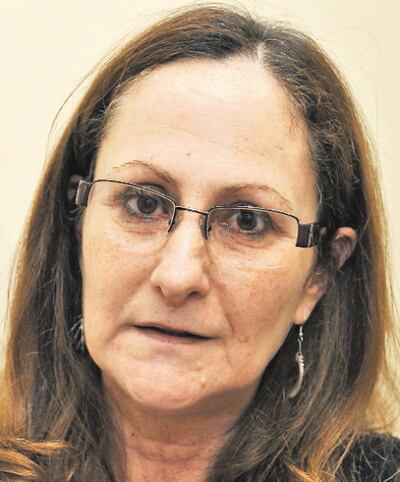 Marta Ferrara,  de la fundación Semillas para la Democracia. Pidió mayor castigo en el mal uso de bienes estatales.