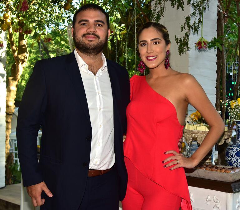 Federico Giménez y Susana Guggiari.