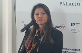 Ministra Cecilia Pérez.