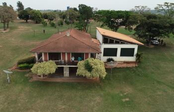 Estancia Tranquerita, perteneciente al exvicepresidente Óscar Denis.