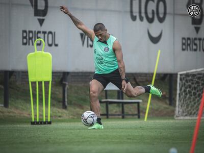 Richard Daniel Ortiz (32 años), el capitán del equipo de Olimpia.