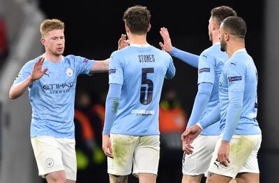 El Manchester City llegó a los cuartos de final de la Liga de Campeones