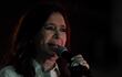 La actual vicepresidente de Argentina, Cristina Fernández de Kirchner. (AFP)