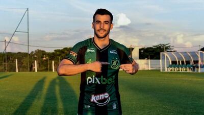 Raúl Cáceres, jugador paraguayo del América de Minas Gerais.