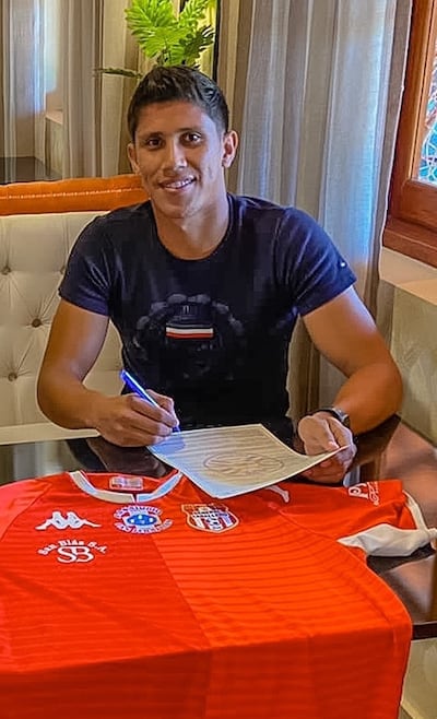 Alexis Adrián Rodas Silvero, nuevo jugador del General Caballero JLM.