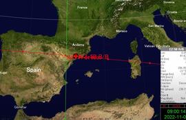 Centros de vigilancia espacial de todo el mundo estuvieron monitoreando el reingreso a la atmósfera terrestre del gran objeto espacial CZ-5B.