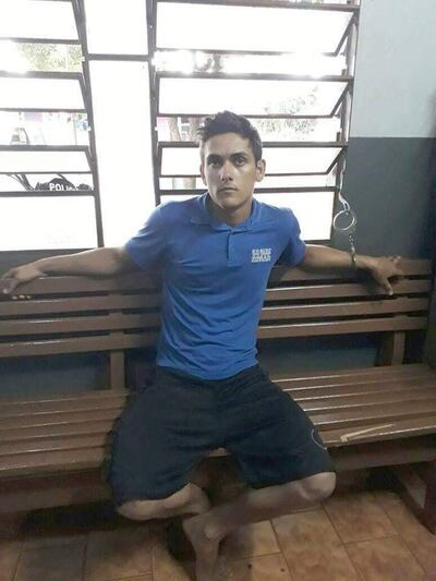 Derlis Santacruz Vázquez fue detenido una semana después del crimen.