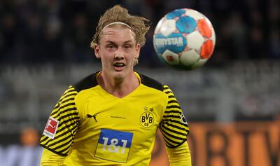 Julian Brandt, centrocampista ofensivo del Borussia Dortmund.