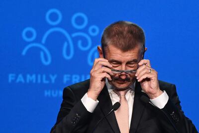 El primer ministro checo Andrej Babis.