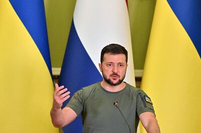 Volodymyr Zelensky, presidente de Ucrania